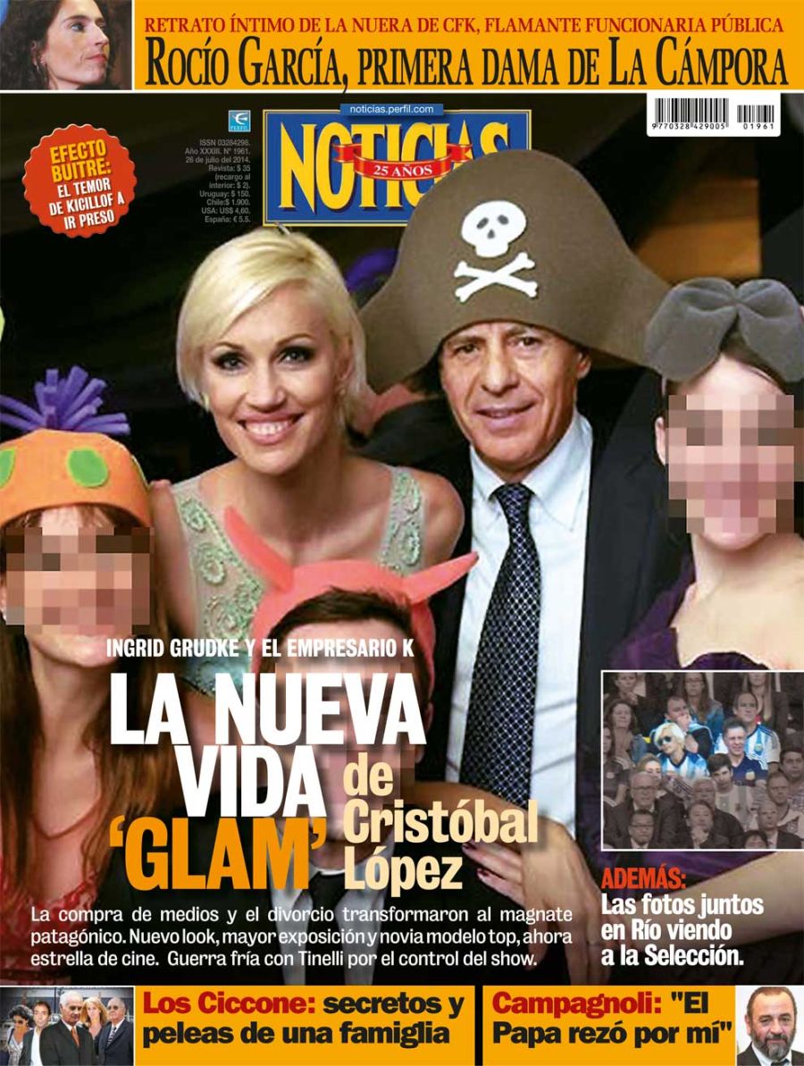 La nueva vida 'glam' de Cristóbal López